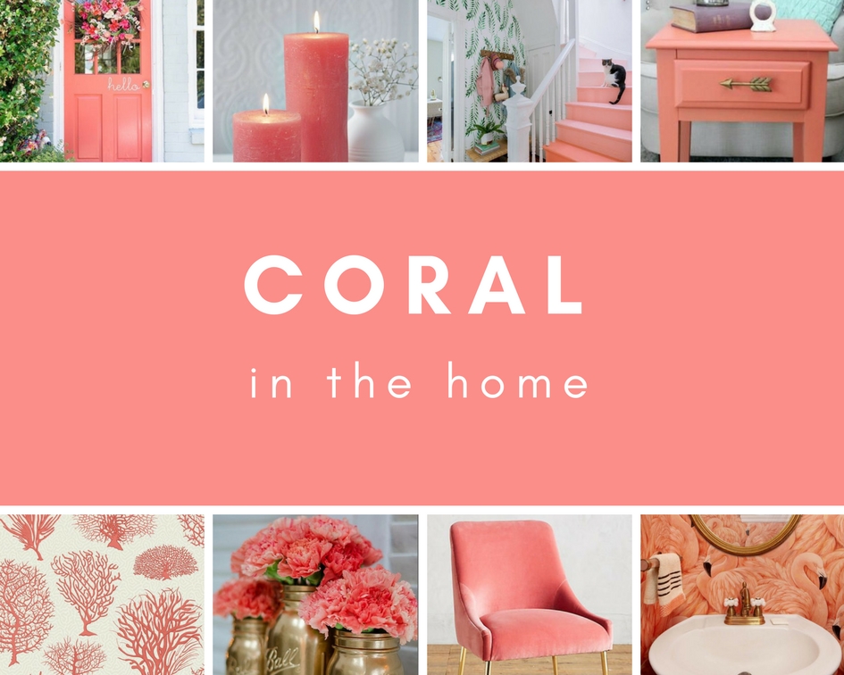 Coral Moodboard created by Sarah Maidment, Interior Designer in Brighton, Hove and East Sussex